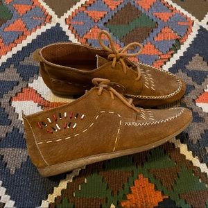 Vintage Moccasin Slip On’s